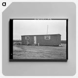 アートパネル-Railroad Car Home of Lloyd Sampson
 - ラッセル リー Canvas.