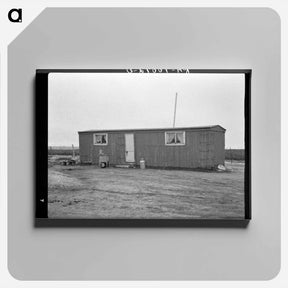 アートパネル-Railroad Car Home of Lloyd Sampson
 - ラッセル リー Canvas.
