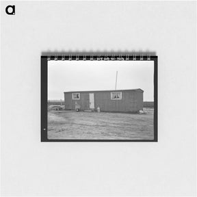 アートメモ帳-Railroad Car Home of Lloyd Sampson
 - ラッセル リー Memo.