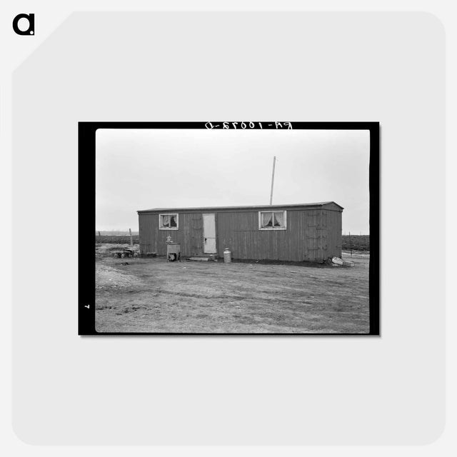 アートポストカード-Railroad Car Home of Lloyd Sampson
 - ラッセル リー Postcard.