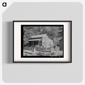 アートポスター-House in Mogollon, New Mexico
 - ラッセル リー Poster.