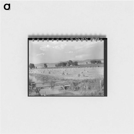 アートメモ帳-Irrigated Farm, Montrose County, Colorado
 - ラッセル リー Memo.