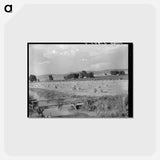 アートポストカード-Irrigated Farm, Montrose County, Colorado
 - ラッセル リー Postcard.