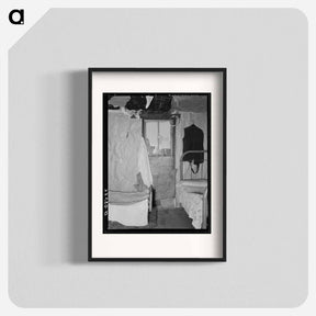 アートポスター-Interior, Home of White Agricultural Day Laborer Near Tullahassee, Oklahoma
 - ラッセル リー Poster.