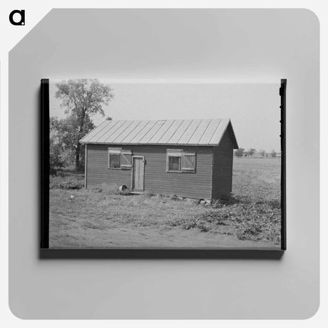 アートパネル-Sugar Beet Workers' Quarters
 - ラッセル リー Canvas.