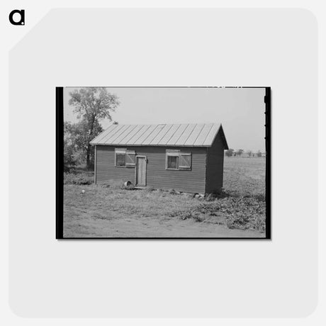 アートポストカード-Sugar Beet Workers' Quarters
 - ラッセル リー Postcard.