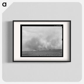 アートポスター-Dust Storm Approaching Lubbock, Texas
 - ラッセル リー Poster.