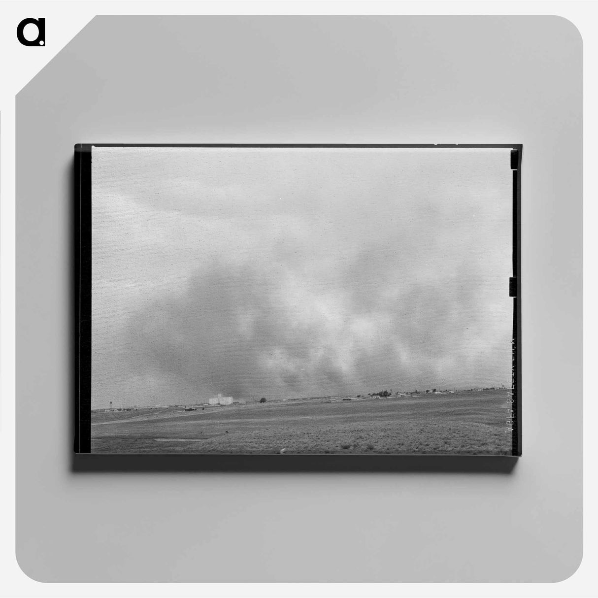 アートパネル-Dust Storm Approaching Lubbock, Texas
 - ラッセル リー Canvas.