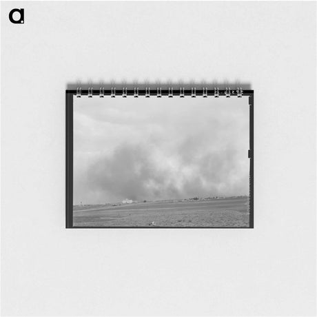 アートメモ帳-Dust Storm Approaching Lubbock, Texas
 - ラッセル リー Memo.