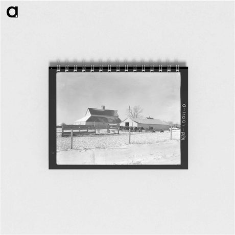 アートメモ帳-Harry Madsen's Farm, Dickens, Iowa
 - ラッセル リー Memo.