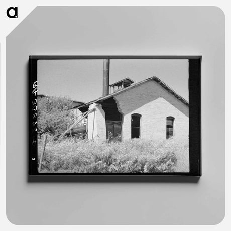 アートパネル-Abandoned Excelsior Mill, Ericsburg, Minnesota
 - ラッセル リー Canvas.