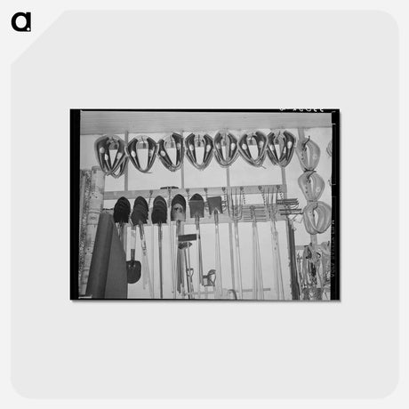 アートポストカード-Hardware Store Interior, San Augustine, Texas
 - ラッセル リー Postcard.