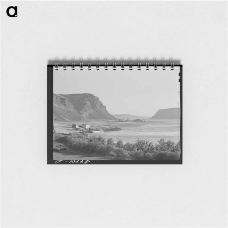 アートメモ帳-Port Kelly on the Columbia River
 - ラッセル リー Memo.