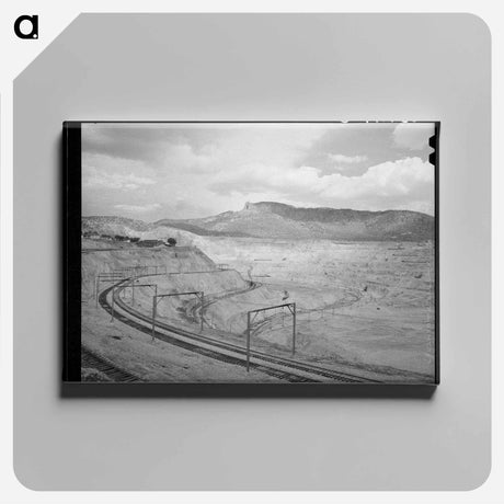 アートパネル-Santa Rita Copper Mine
 - ラッセル リー Canvas.