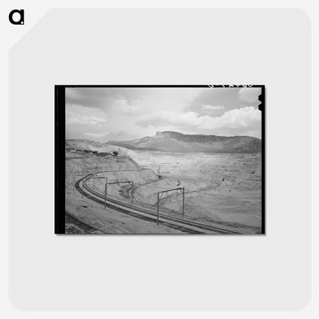 アートポストカード-Santa Rita Copper Mine
 - ラッセル リー Postcard.