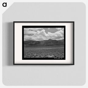 アートポスター-Sagebrush Country, South of Costilla, New Mexico
 - ラッセル リー Poster.
