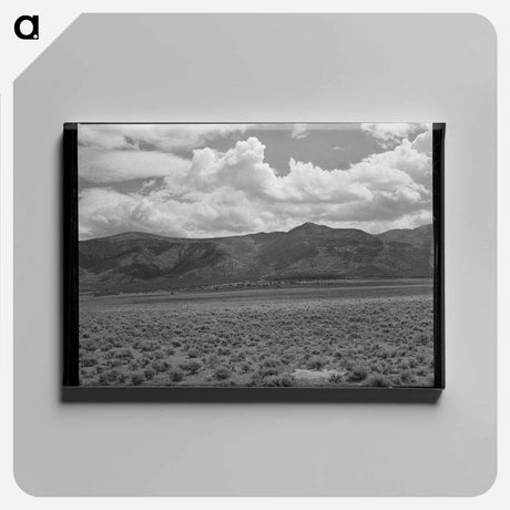 アートパネル-Sagebrush Country, South of Costilla, New Mexico
 - ラッセル リー Canvas.
