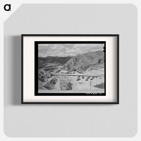 アートポスター-Open Pit Copper Mine, Morenci, Arizona
 - ラッセル リー Poster.
