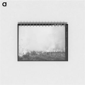 アートメモ帳-Grass Fire, Boise County, Idaho
 - ラッセル リー Memo.