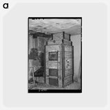 アートポストカード-Muffle Furnace, Two Bit Creek, Near Deadwood, South Dakota
 - ラッセル リー Postcard.