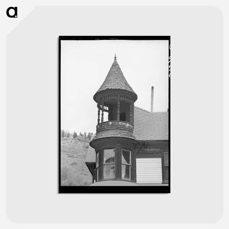アートポストカード-Cupola Detail, Telluride, Colorado
 - ラッセル リー Postcard.