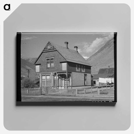 アートパネル-Silverton Mining Residence
 - ラッセル リー Canvas.
