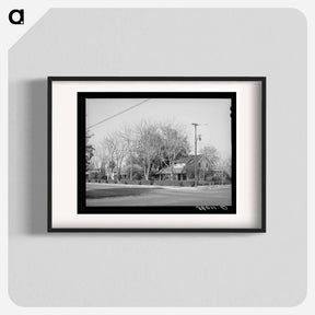 アートポスター-Street in Residential District of Delano, California
 - ラッセル リー Poster.