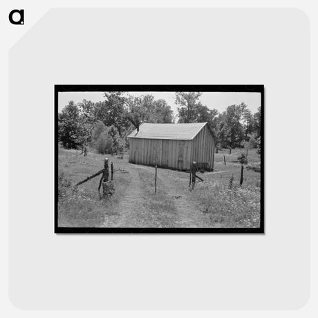 アートポストカード-Home of Agricultural Day Laborer Near Sallisaw, Oklahoma
 - ラッセル リー Postcard.