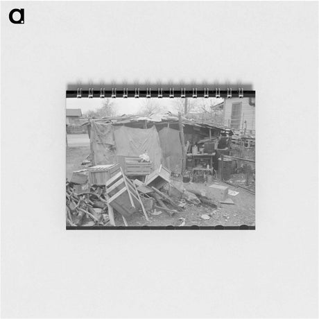 アートメモ帳-Mexican Squatter Settlement, San Antonio, Texas
 - ラッセル リー Memo.