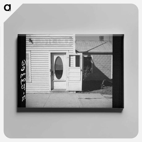 アートパネル-Doorway, Des Lacs, North Dakota
 - ラッセル リー Canvas.