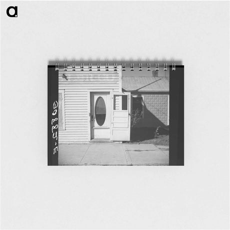 アートメモ帳-Doorway, Des Lacs, North Dakota
 - ラッセル リー Memo.