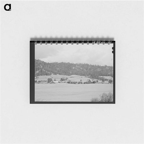 アートメモ帳-Farmland and Farmstead, Garden Valley, Boise County, Idaho
 - ラッセル リー Memo.