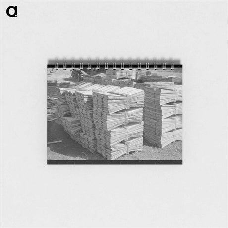 アートメモ帳-Shingles Made Near Jefferson, Texas
 - ラッセル リー Memo.