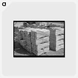 アートポストカード-Shingles Made Near Jefferson, Texas
 - ラッセル リー Postcard.