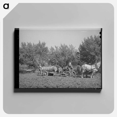 アートパネル-FSA Cooperative Sprayer, Cache County, Utah
 - ラッセル リー Canvas.