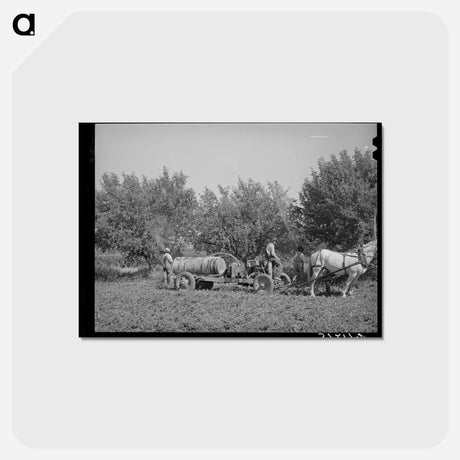 アートポストカード-FSA Cooperative Sprayer, Cache County, Utah
 - ラッセル リー Postcard.