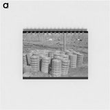 アートメモ帳-Woven Wire Fence, Chicot Farms
 - ラッセル リー Memo.