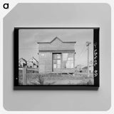 アートパネル-Abandoned Saloon, Winton, Minnesota
 - ラッセル リー Canvas.