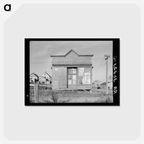 アートポストカード-Abandoned Saloon, Winton, Minnesota
 - ラッセル リー Postcard.
