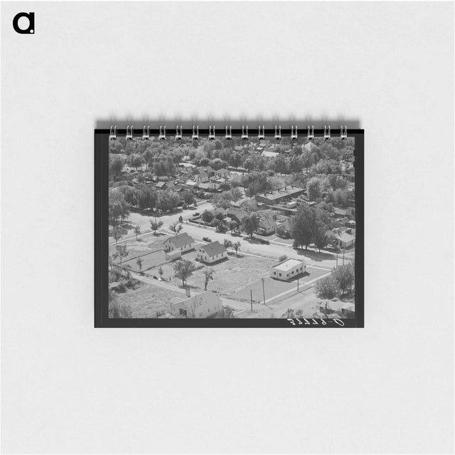 アートメモ帳-Residential District, Durango, Colorado
 - ラッセル リー Memo.