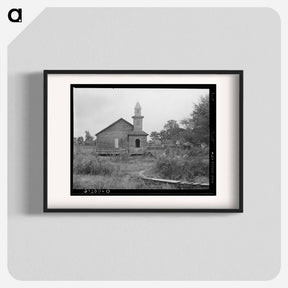 アートポスター-Church Near Krotz Springs, Louisiana
 - ラッセル リー Poster.