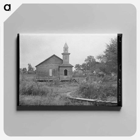 アートパネル-Church Near Krotz Springs, Louisiana
 - ラッセル リー Canvas.