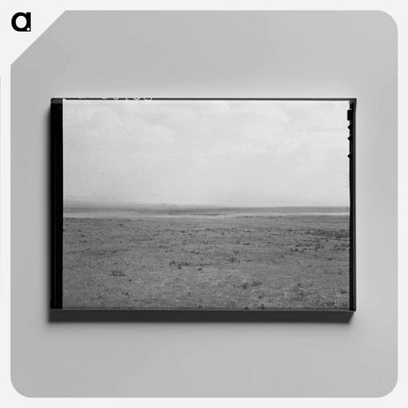 アートパネル-Dust Storm near Williston, North Dakota
 - ラッセル リー Canvas.