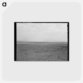 アートポストカード-Dust Storm near Williston, North Dakota
 - ラッセル リー Postcard.