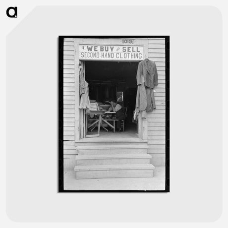 アートポストカード-Secondhand Clothing Store, Corpus Christi, Texas
 - ラッセル リー Postcard.