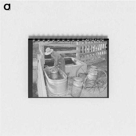 アートメモ帳-Dairyman Cooling Milk
 - ラッセル リー Memo.
