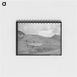 アートメモ帳-Driving Fat Lambs to Cimarron, Colorado
 - ラッセル リー Memo.