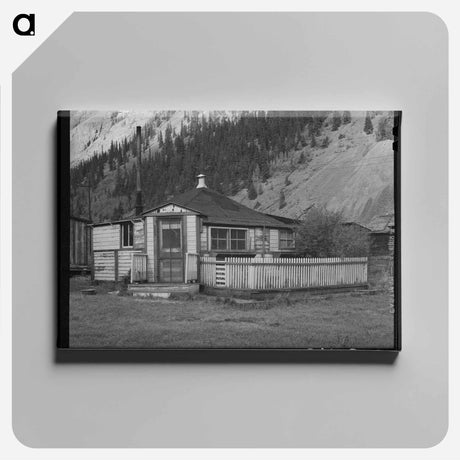 アートパネル-Abandoned House, Eureka, Colorado
 - ラッセル リー Canvas.