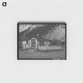 アートメモ帳-Abandoned House, Eureka, Colorado
 - ラッセル リー Memo.