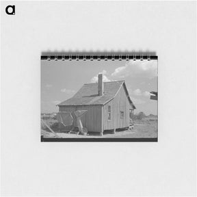 アートメモ帳-Sharecropper's Home, New Madrid County, Missouri
 - ラッセル リー Memo.